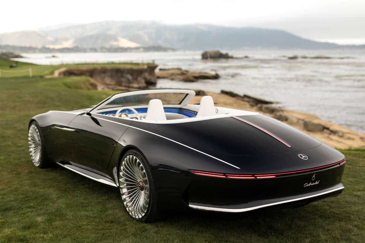 ELECTRIC CONCEPT CAR VISION MERCEDES MAYBACH 6