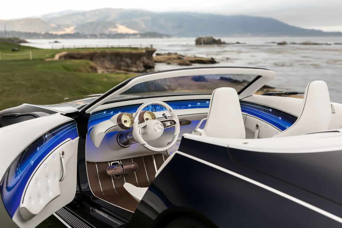 ELECTRIC CONCEPT CAR VISION MERCEDES MAYBACH 6