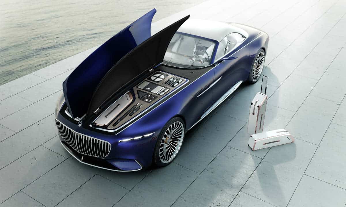 ELECTRIC CONCEPT CAR VISION MERCEDES MAYBACH 6