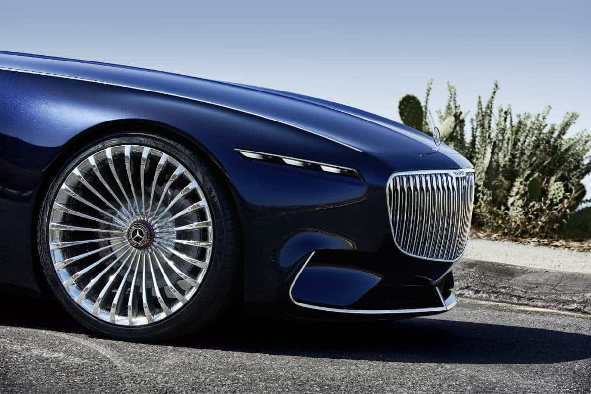 ELECTRIC CONCEPT CAR VISION MERCEDES MAYBACH 6