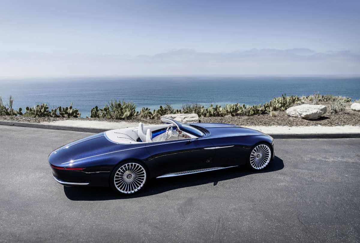 ELECTRIC CONCEPT CAR VISION MERCEDES MAYBACH 6